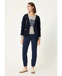 Olsen Women's Knit Hoodie Cardigan Sweater