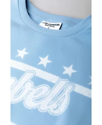 Colourful Rebel Women's Rebels Stars Dropped Shoulder Sweat