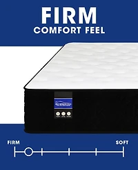 Spring Air Back Supporter Audrey 11" Hybrid Firm Tight Top Mattress Set, Queen Split