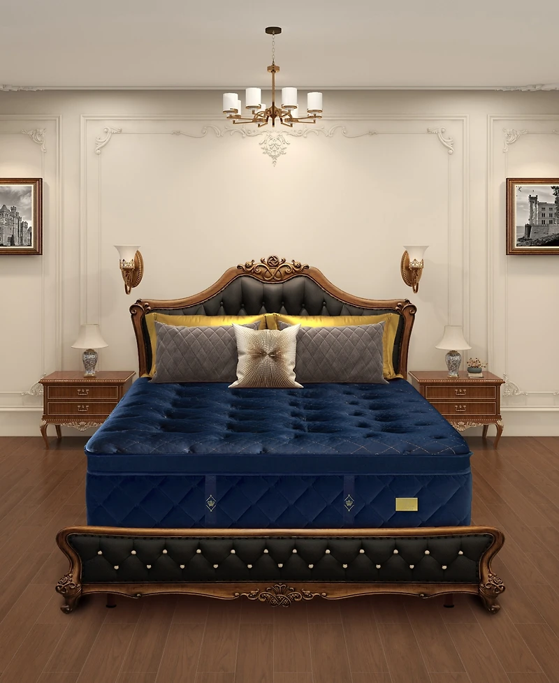 Spring Air St Pierre 17" Super Plush Euro Pillow Top Mattress, Queen