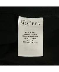 Pre-Owned Alexander Mcqueen Women's Crepe Pleated Detail Trousers