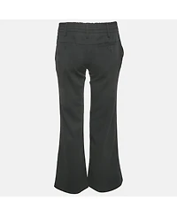 Pre-Owned Zadig & Voltaire Women's Deluxe Black Cotton Studded Pako Trousers
