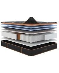 Spring Air Copper Hybrid Quilted 13.5" Medium Tight Top Mattress, King