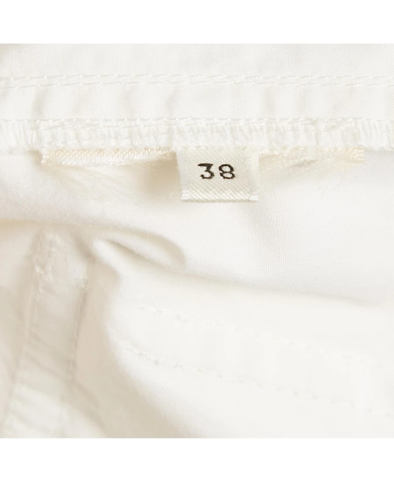 Pre-Owned Hermes Women's Cotton Wide Leg Trousers