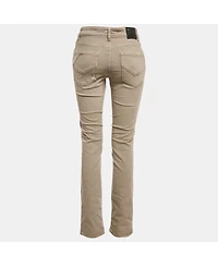 Pre-Owned Zadig & Voltaire Women's Grey Denim Skinny Platine Jeans