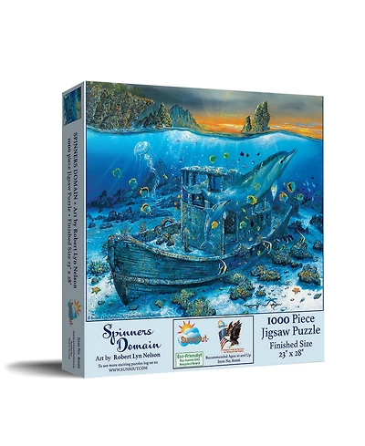SunsOut Spinners Domain 1000 piece Jigsaw Puzzle for Adults