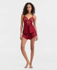 B.Temptd By Wacoal Womens Its On Lace Cami Shorty
