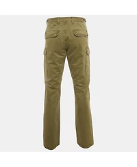 Pre-Owned Zadig & Voltaire Men's Green Cotton Pargo Cargo Pants