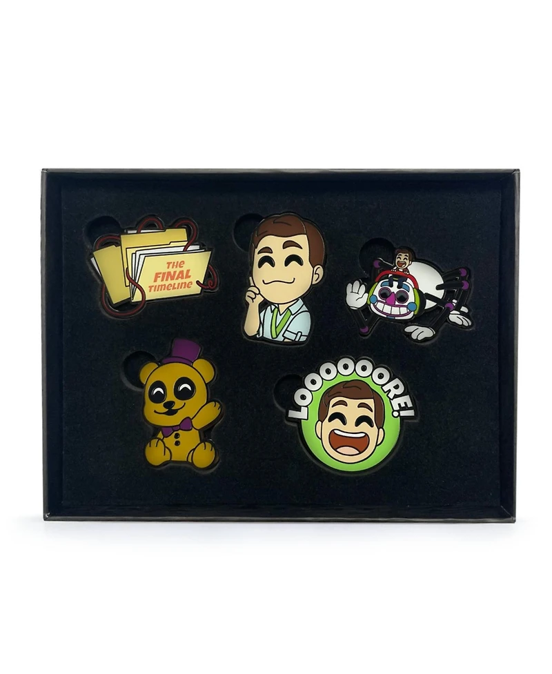 Youtooz: MatPat X Fnaf Enamel Pins [5 Pin Set]