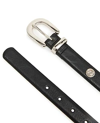 Steve Madden Women's Textured Chunky Buckle Belt