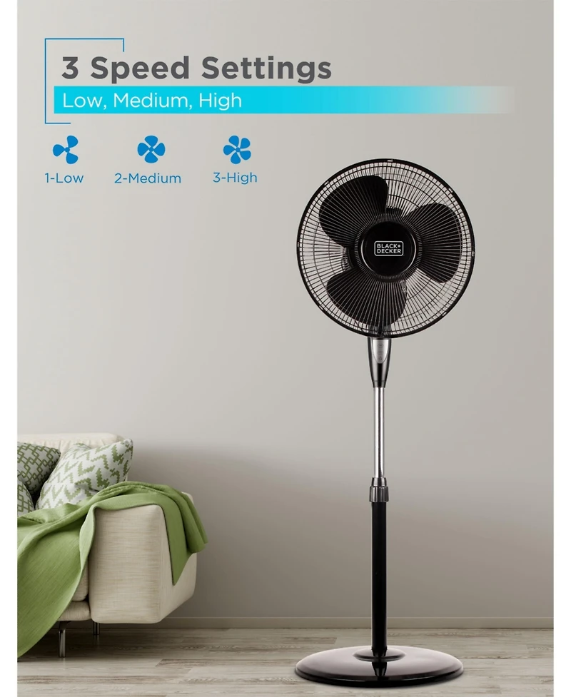 16 in. Stand Fan