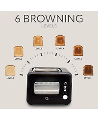 Willow Kitchen 2 Slice Toaster With Window