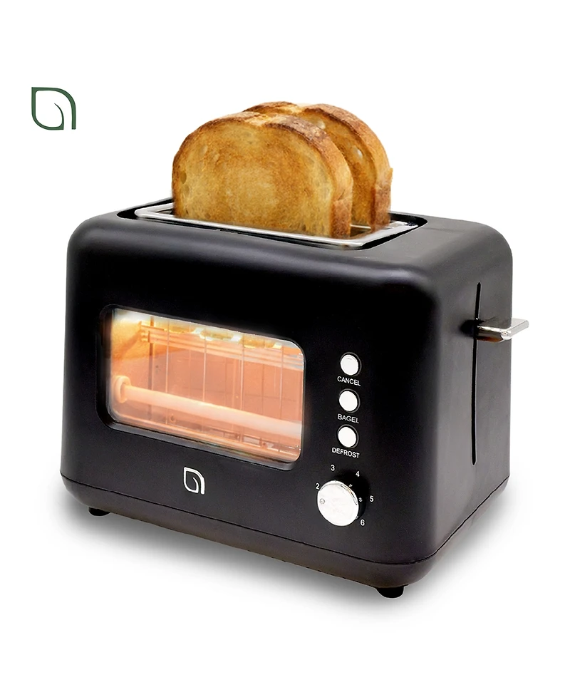 Willow Kitchen 2 Slice Toaster With Window