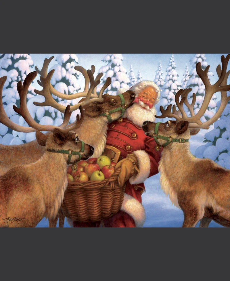 SunsOut Santa's Treat 300 piece Jigsaw Puzzle for Adults Christmas