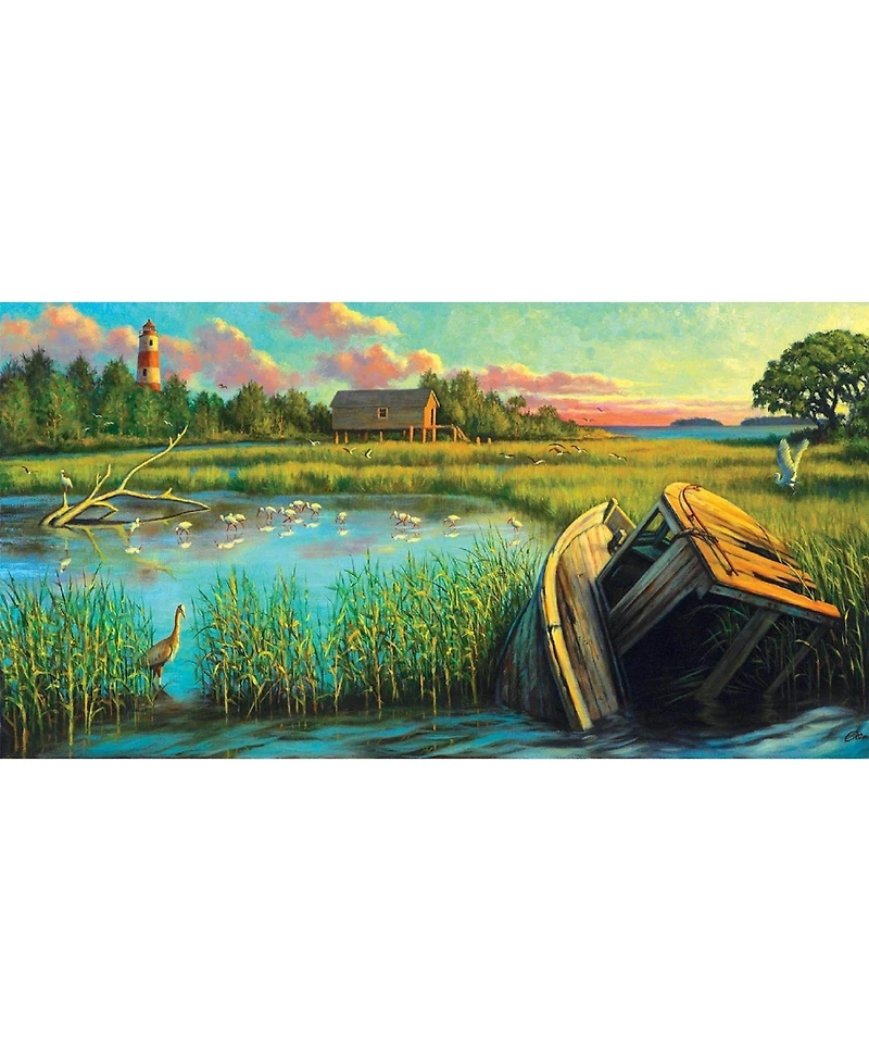 SunsOut Laughing Gull Creek 500 piece Jigsaw Puzzle for Adults