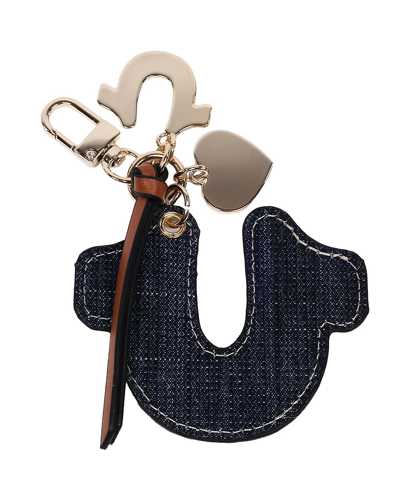 True Religion Denim Horseshoe Bag Charm