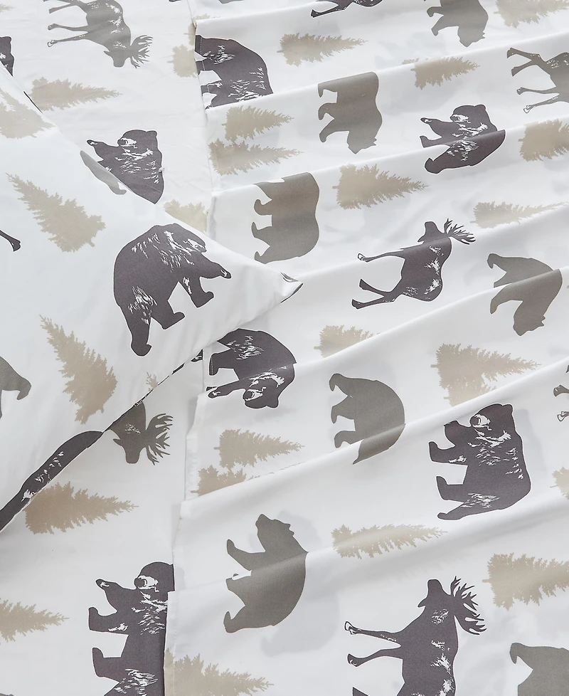 Linery & Co. Ultra-Soft Lodge-Inspired Brushed Microfiber Sheet Set