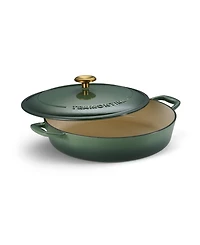 Tramontina Cast Iron 4-Quart Braiser with Lid