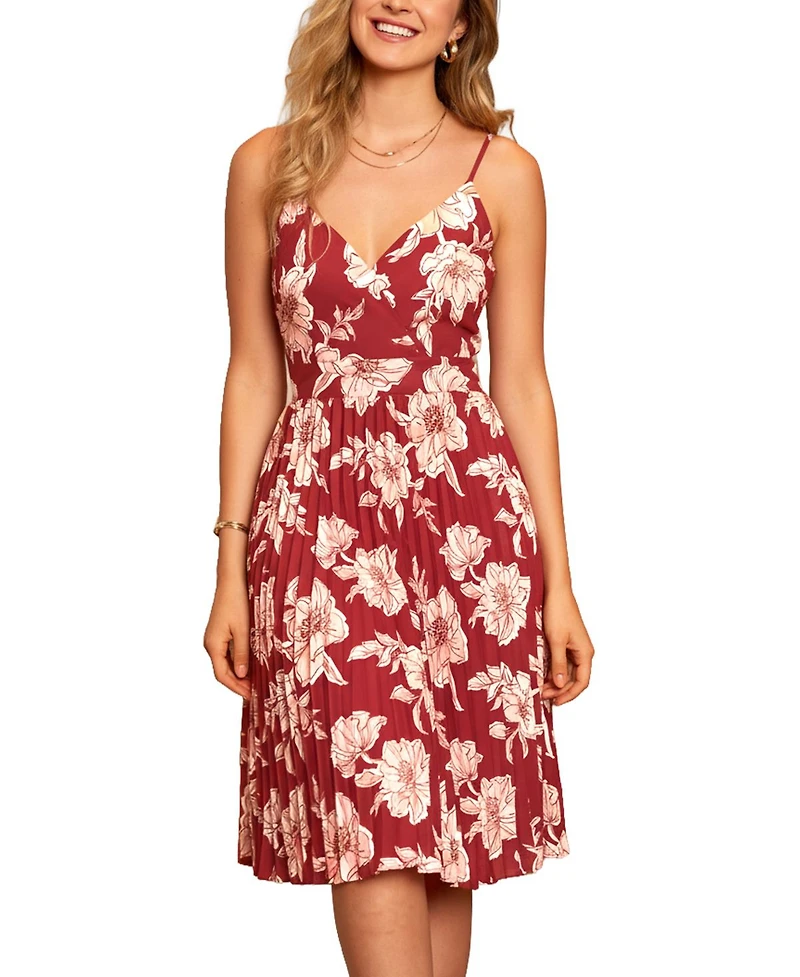 Cupshe Women's Eddie Floral Midi Beach Dress