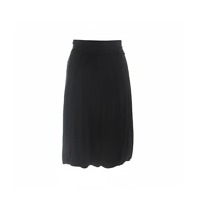 Pre-Owned Roberto Cavalli Women's Knit Gathered Detail Skirt