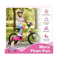 Hongge 16 Inch Kids Bike with Training Wheels for Ages 3–7