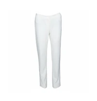 Pre-Owned Alexander Mcqueen Women's Crepe Straight Leg Trousers