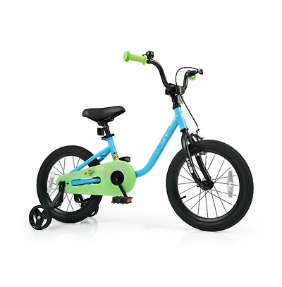 Hongge 16 Inch Kids Bike with Training Wheels for Ages 3–7