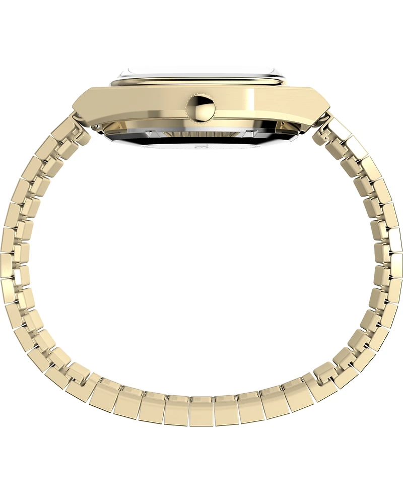 Timex Men's Automatic Gold-Tone Stainless Steel Watch, 34mm