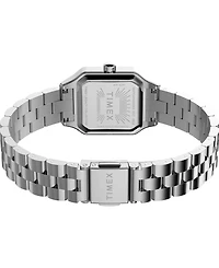 Timex Women's Quartz Analog Silver-Tone Stainless Steel Watch, 23mm