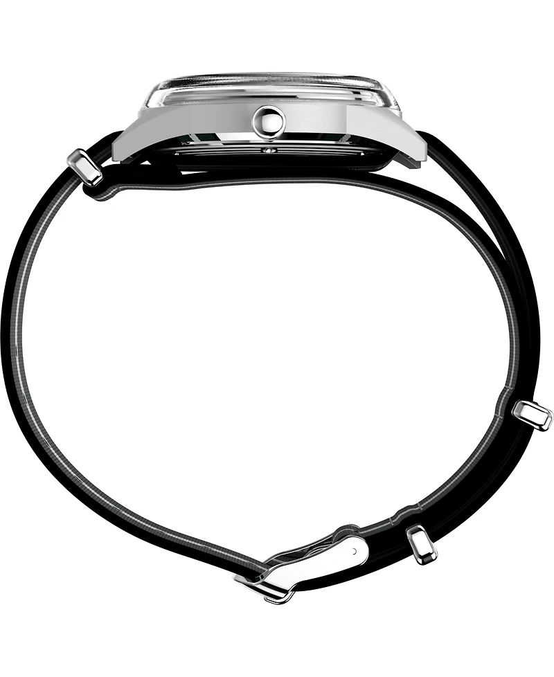 Timex Men's Quartz Analog Green Fabric Watch, 38mm