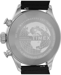 Timex Men's Chronograph Brown Leather Watch, 41mm