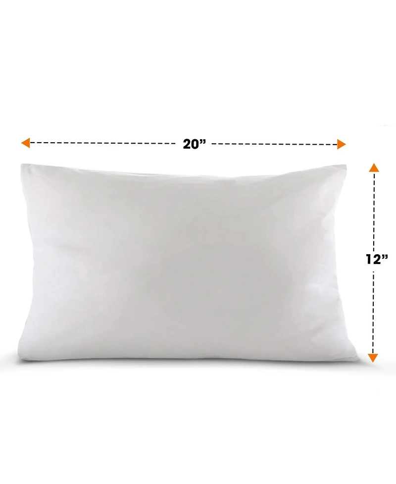 Cheer Collection 95% Feather/5% Down 2-Pack Pillow Inserts
