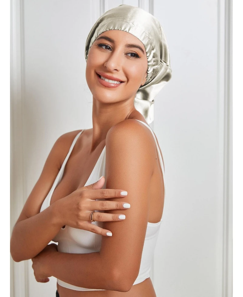 SilkSilky Pure Silk Elasticated Bonnet