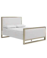 Furniture 52" Emila Upholstered Full Bed