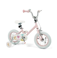 Hongge Inch Kids Bike with Adjustable Training Wheels