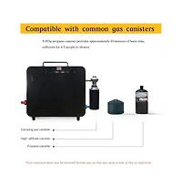 Artudatech Portable Instant Hot Water Heater with 1.5 Gpm Flow for Camping & Outdoor Adventures