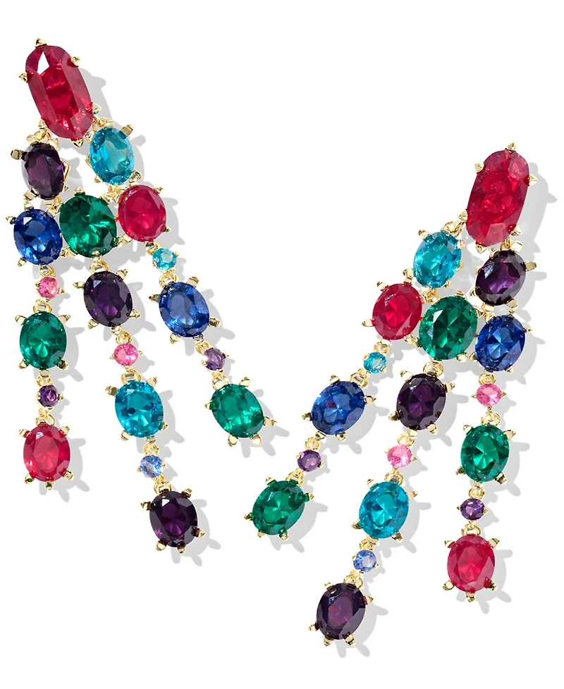 Kendra Scott Multi-Stone Statement Earrings