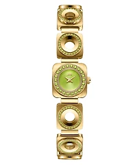 Jbw Chasm Japan Quartz 18k Gold-Plated Stainless Steel Watch, 18mm