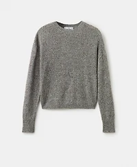 Mango Women's Speckled Lurex Knitted Sweater