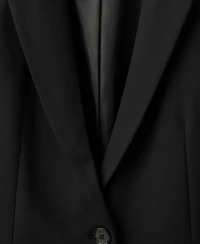 Mango Women's Fitted Suit Blazer