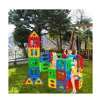 Hongge 32 Piece Big Waffle Block Building Set
