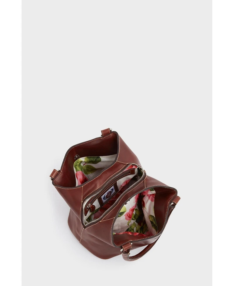 Osprey London The Narissa Small Leather Hobo Bag