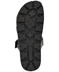 Guess Women's Fashie Double Strap Footbed Sandals