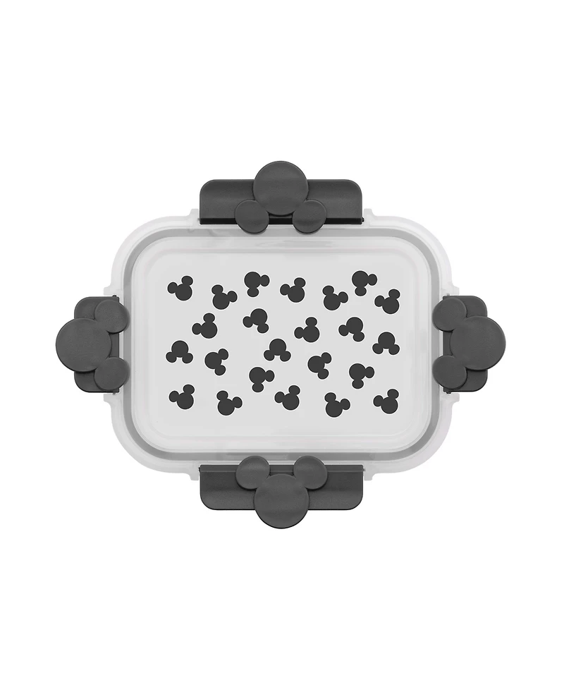 JoyJolt Disney Mickey Minnie Food Storage Containers, Set of 2