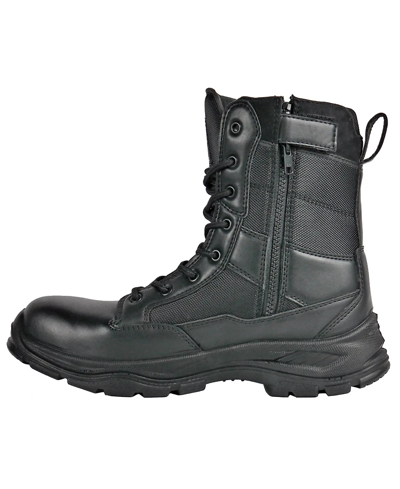 Hoss Boot Company Men's Watchman 8" Black Soft Toe 80180