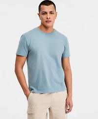 Sun + Stone Men's Cotton Lived Short Sleeve T-Shirt, Macy's Exclusive