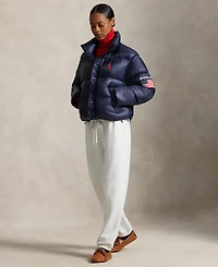 Polo Ralph Lauren Women's Flag Mid-Weight Down Puffer Jacket