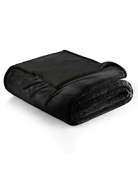 Linery & Co. Velvet Plush Reversible Sherpa Bed Blanket