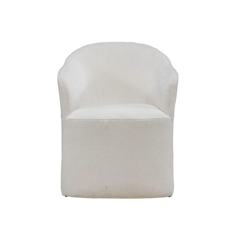 Liberty Furniture Accent Dining Chair with Castors - Squared Arm