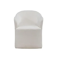 Liberty Furniture Accent Dining Chair with Castors - Squared Arm